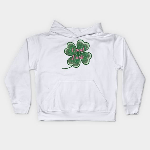 Clover Kids Hoodie by dddesign